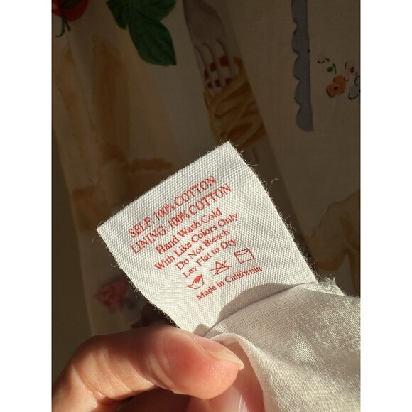 NWT Lisa Says Gah Grace Food Print Midi Dress Buon Appetito Pasta Italy 2XL - Picture 15 of 16